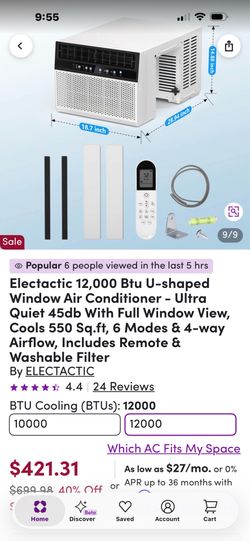 Window AC 12000 BTU