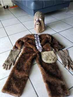 Chewbacca Kid Costume. Child 6 size.