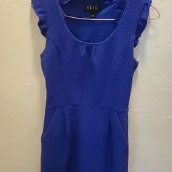 Elle Royal Blue Dress Size 2