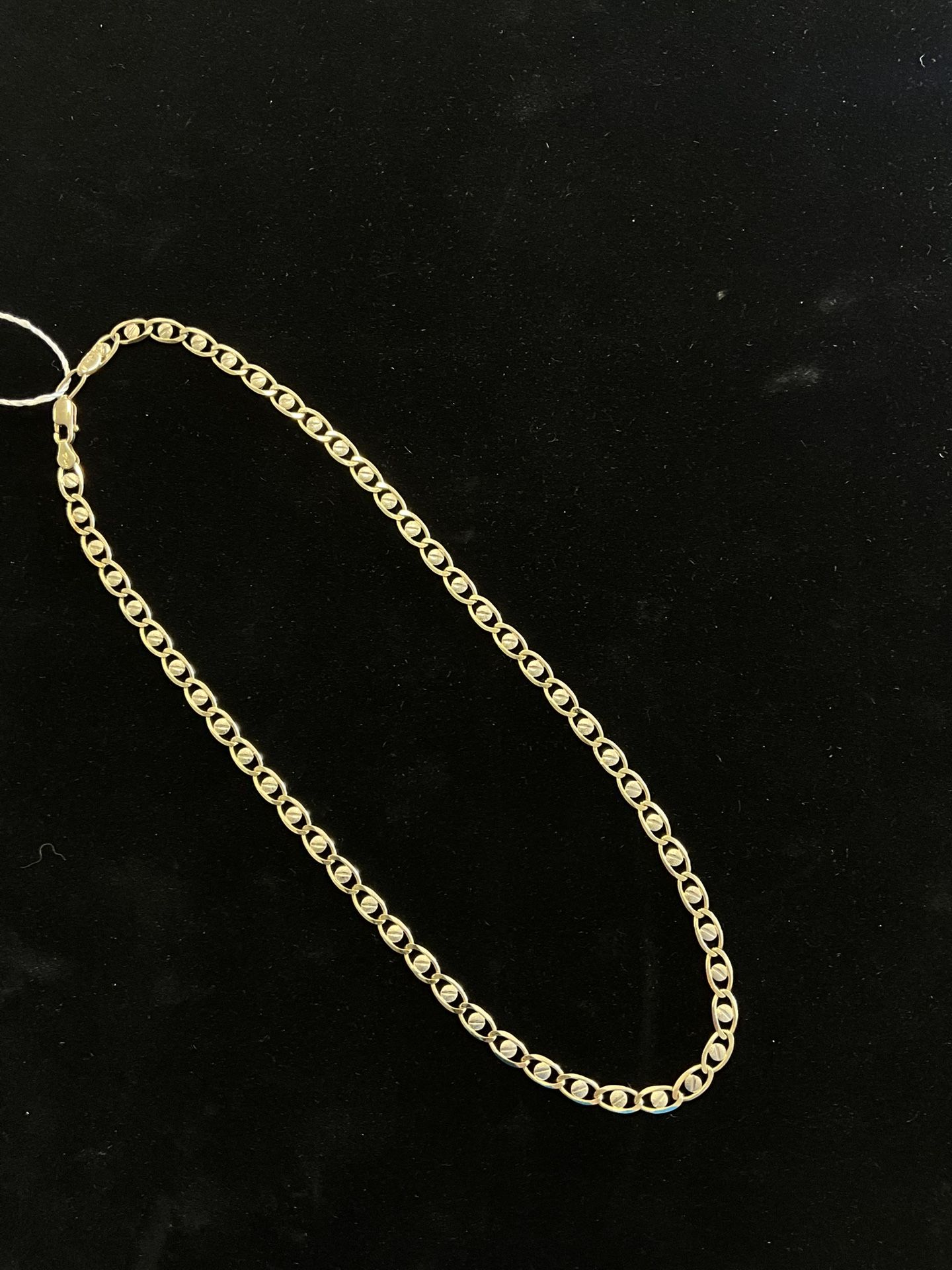 14k Tiger Eye Gold Chain