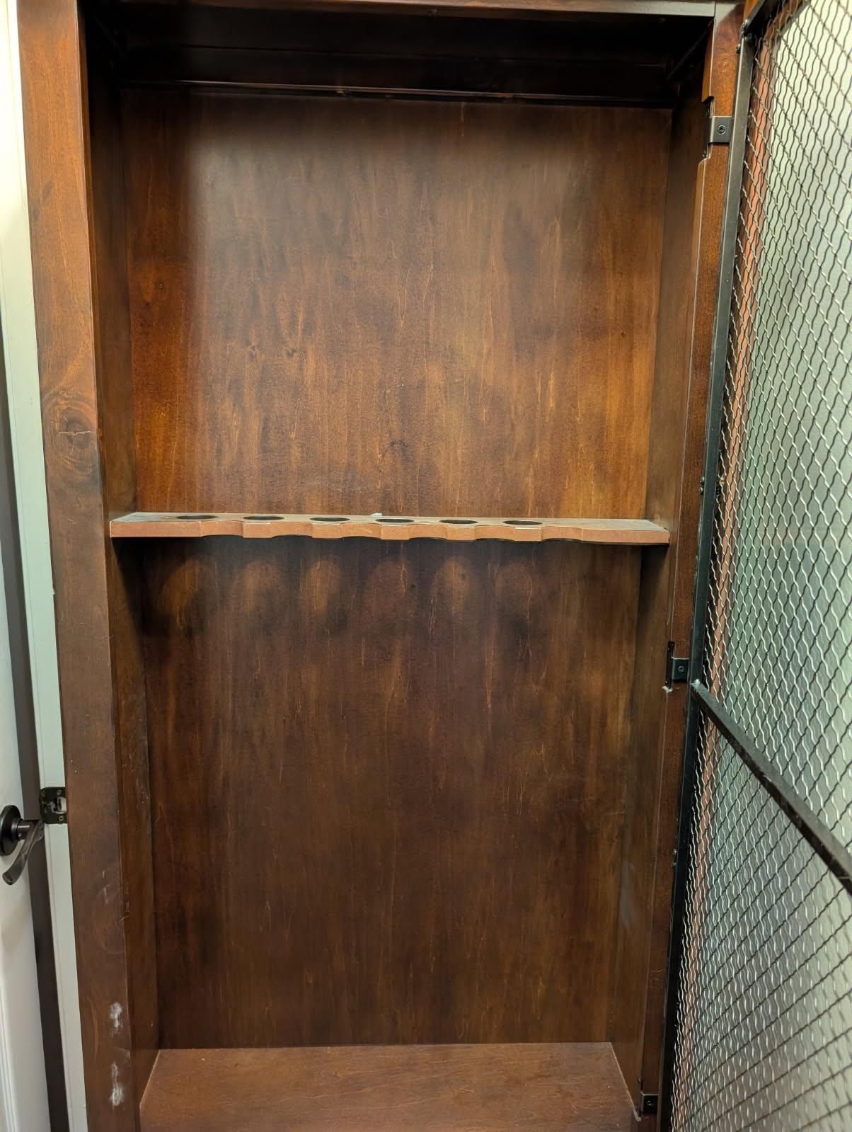 Wooden Gun Safe With Lock