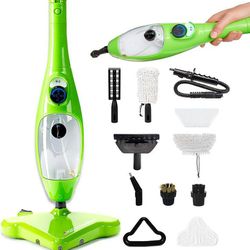 H2O X5 Steam Mop with Dualblast head and Handheld Steam Cleaner For Kitchen Tile Floors, Hardwood Floors, Grout Cleaner, Upholstery Cleaner and Carpet