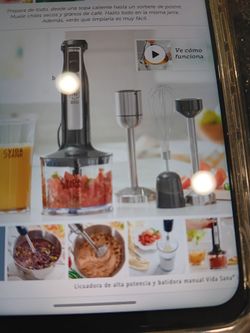 PH Batidora Manual 4 En 1