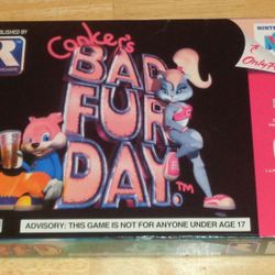 Conker’s Bad Fur Day CIB N64