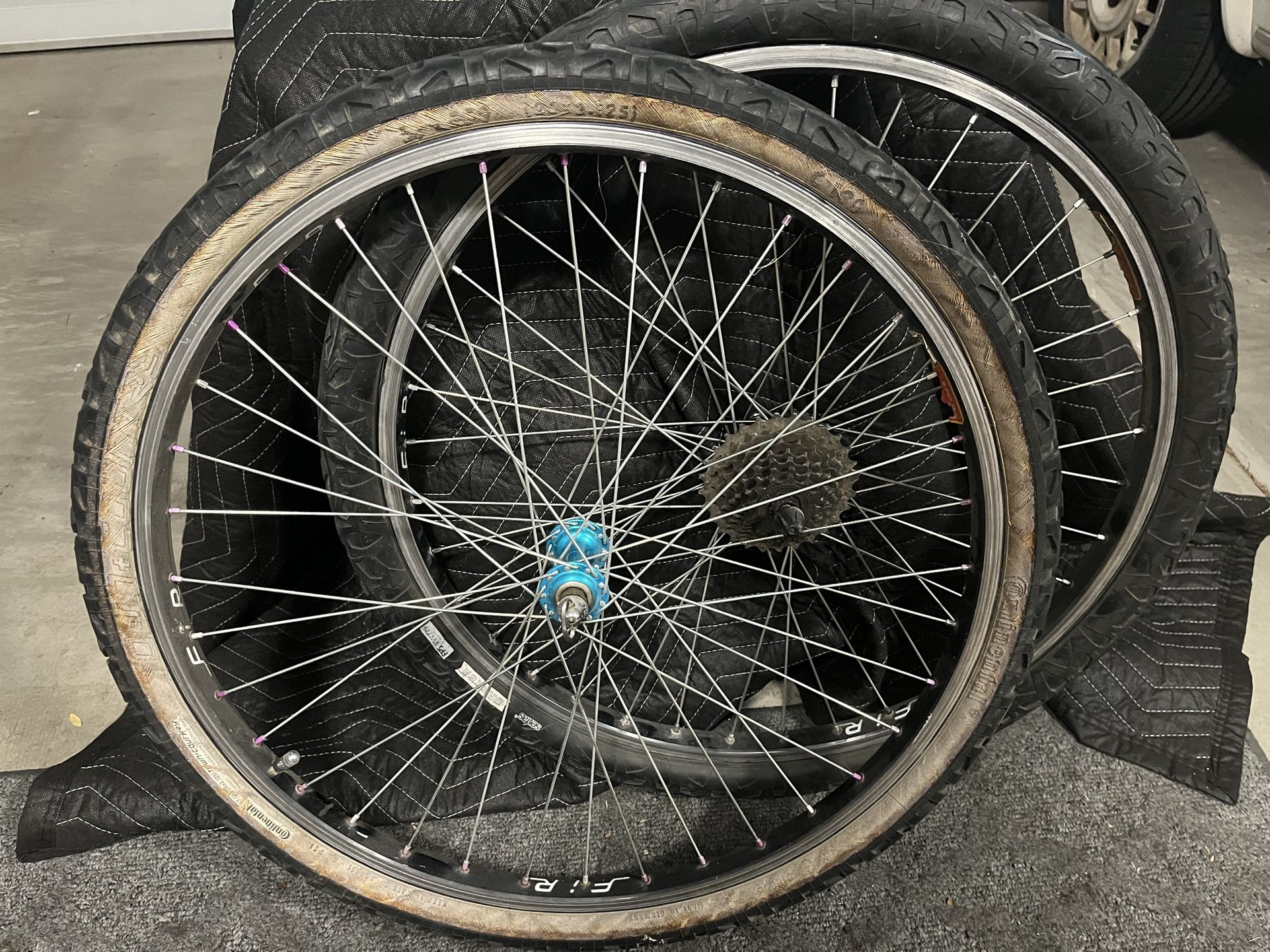 Vintage Campagnolo Hub FIR 26 Inch MTB Mountain Bike Rims Wheels