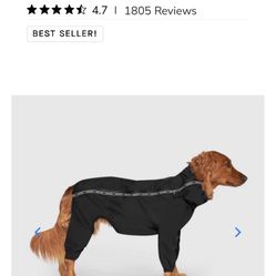 Canada Pooch Slush Suit Size 16 ( Small/medium) 