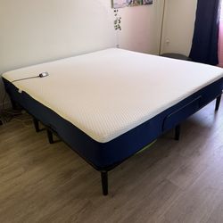 King Size Adjustable Base Mattress Bedroom