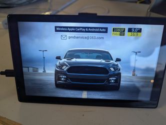 Car Play/Android Auto Dash Unit - Compatible With Any Make/Model - Built In Bluetooth And Backup Camera Compatible