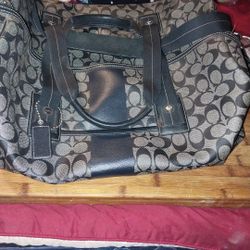 Coach duffel bag