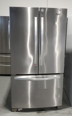 Whirlpool 3 Door Stainless Steel Refrigerator
