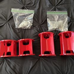 Rear Axel Truck Air Bag Spacers That’s Freshly Powder Coated (read description)