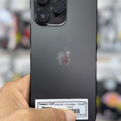 iPhone 14 Pro Max AT&T 256 gb excellent condition! $550