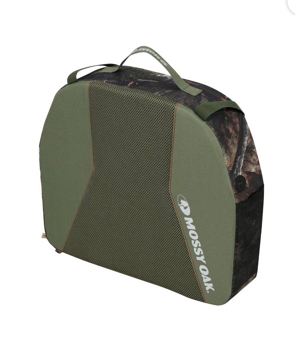 Mossy Oak Regular Adult Heated Hunting Seat Cushion, Green, Camo