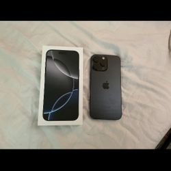 iPhone 16 Pro 256gb Titanium Black