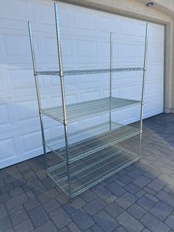 Trinity Stainless Steel Shelving (2 Available)