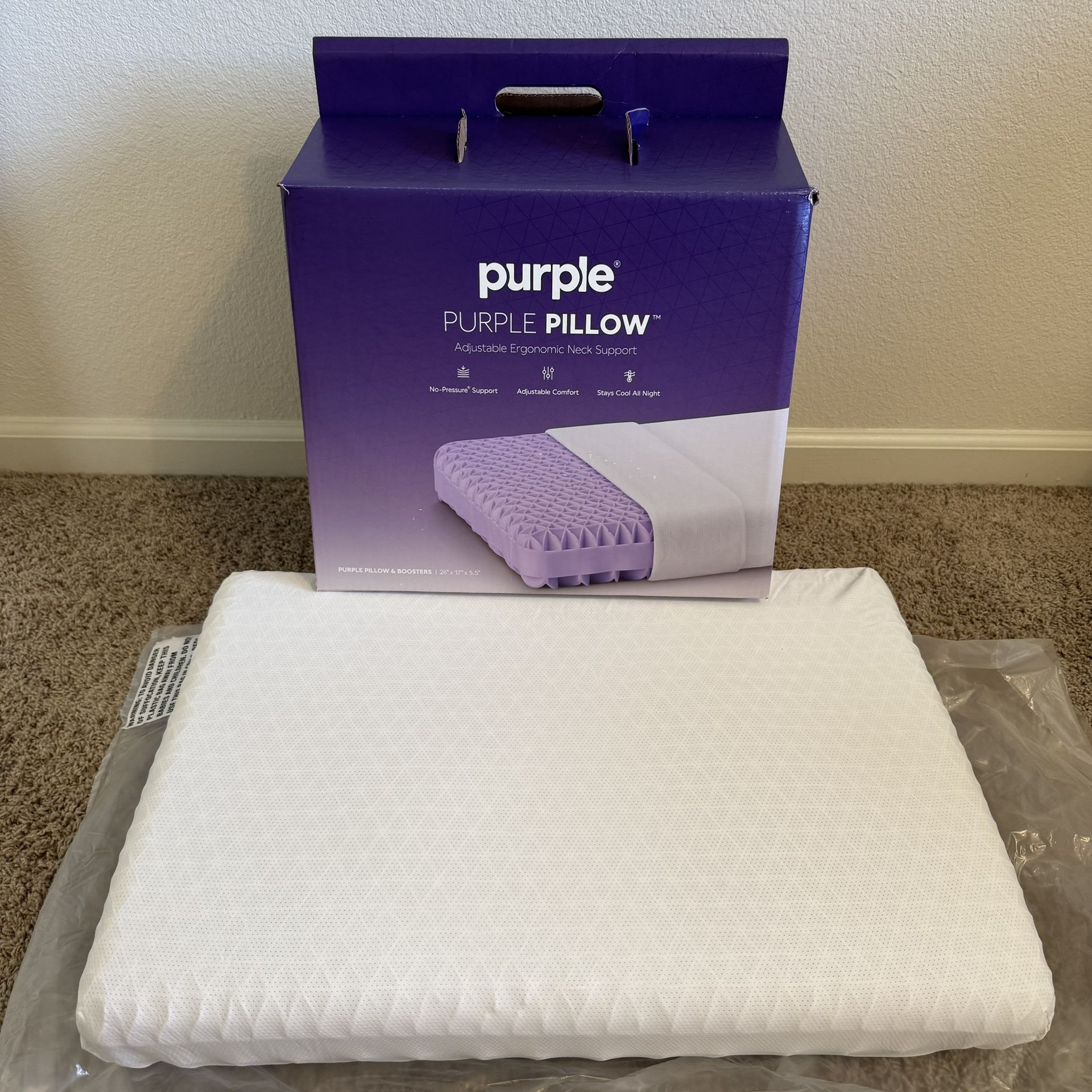 NEW The Purple Pillow (w/ Boosters)