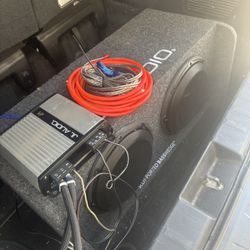 JL audio w3 10s And JL 500/1 Amp 