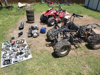 ATV Parts Scooter Lot