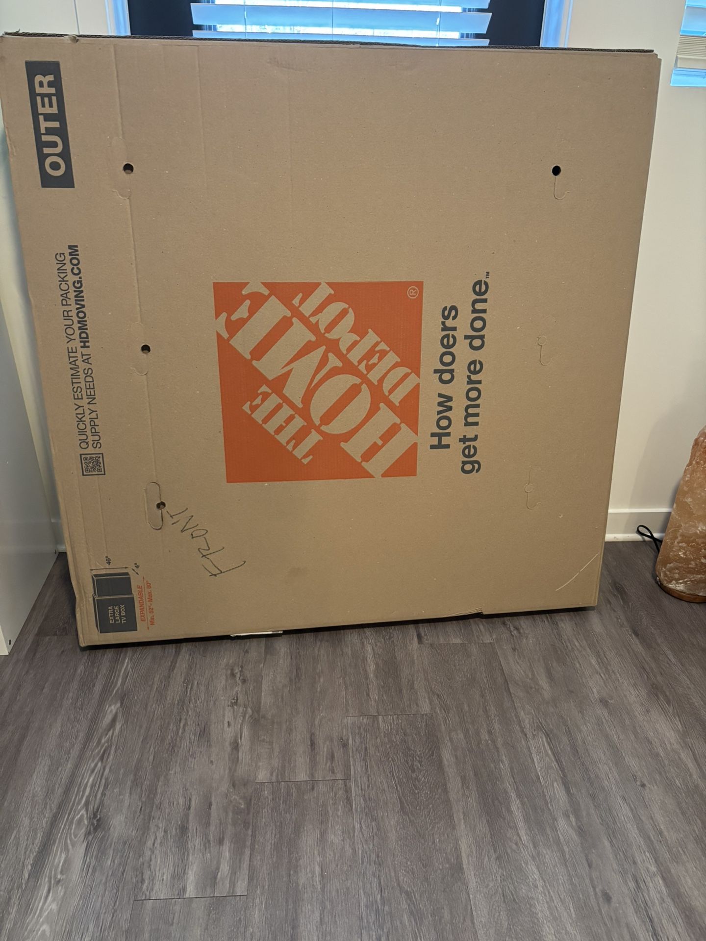 EXTRA LARGE TV/PIC MOVING STORAGE BOX