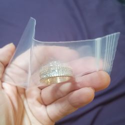 Size 10 Unisex Eternity Band