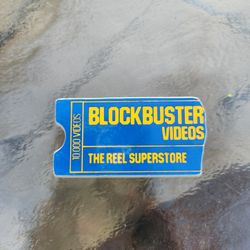 Vintage Blockbuster Videos Magnet