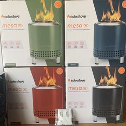 Solo Stove mesa XL w/ Heat Deflector And Pellets