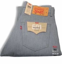 Levis 501 light grey