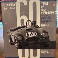 Shelby American 60 Yrs Of High Performance, Book NIB 