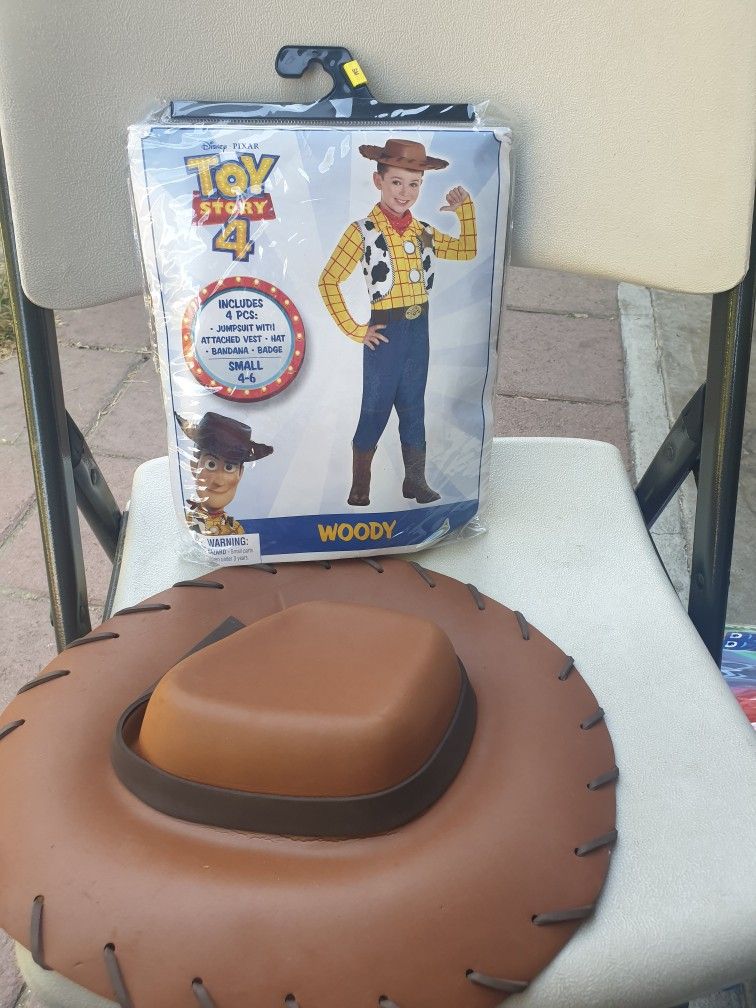 $15 WOODY COSTUME SIZE S (4-6)