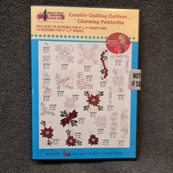 Amazing Designs Embroidery CD -  Charming Pointsettia.