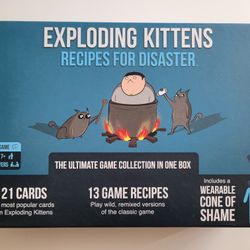 Exploding Kittens Recipes For Disaster - New, Open Box
