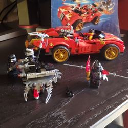 Ninjago NINJA Charger Lego Set 70727 With Set 70733