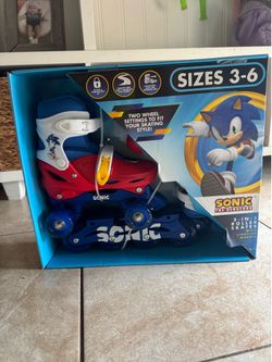 2 in 1 Sonic roller skates