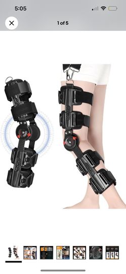 Hinged Rom Knee Brace Adjustable Post Op Patella Brace Support Stabilizer Pad Orthosis Splint WrapOrthopedic Guard Protector - Knee Brace Sup