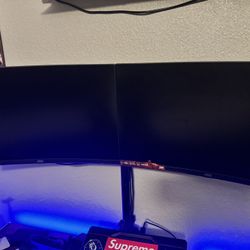 2 24inch AOC gaming monitor 