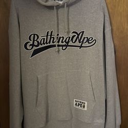 Bathing Ape Baseball Logo Hoodie