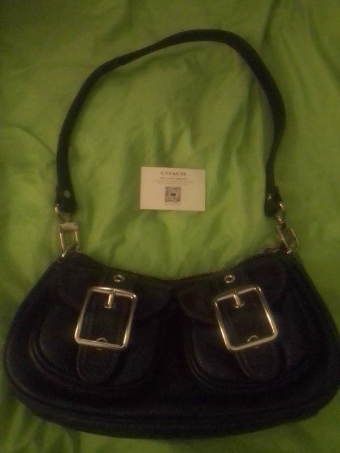 Small Black Coach Purse 