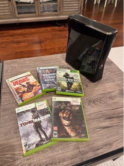 Xbox 360 S 250GB Games Bundle Tested and Working
