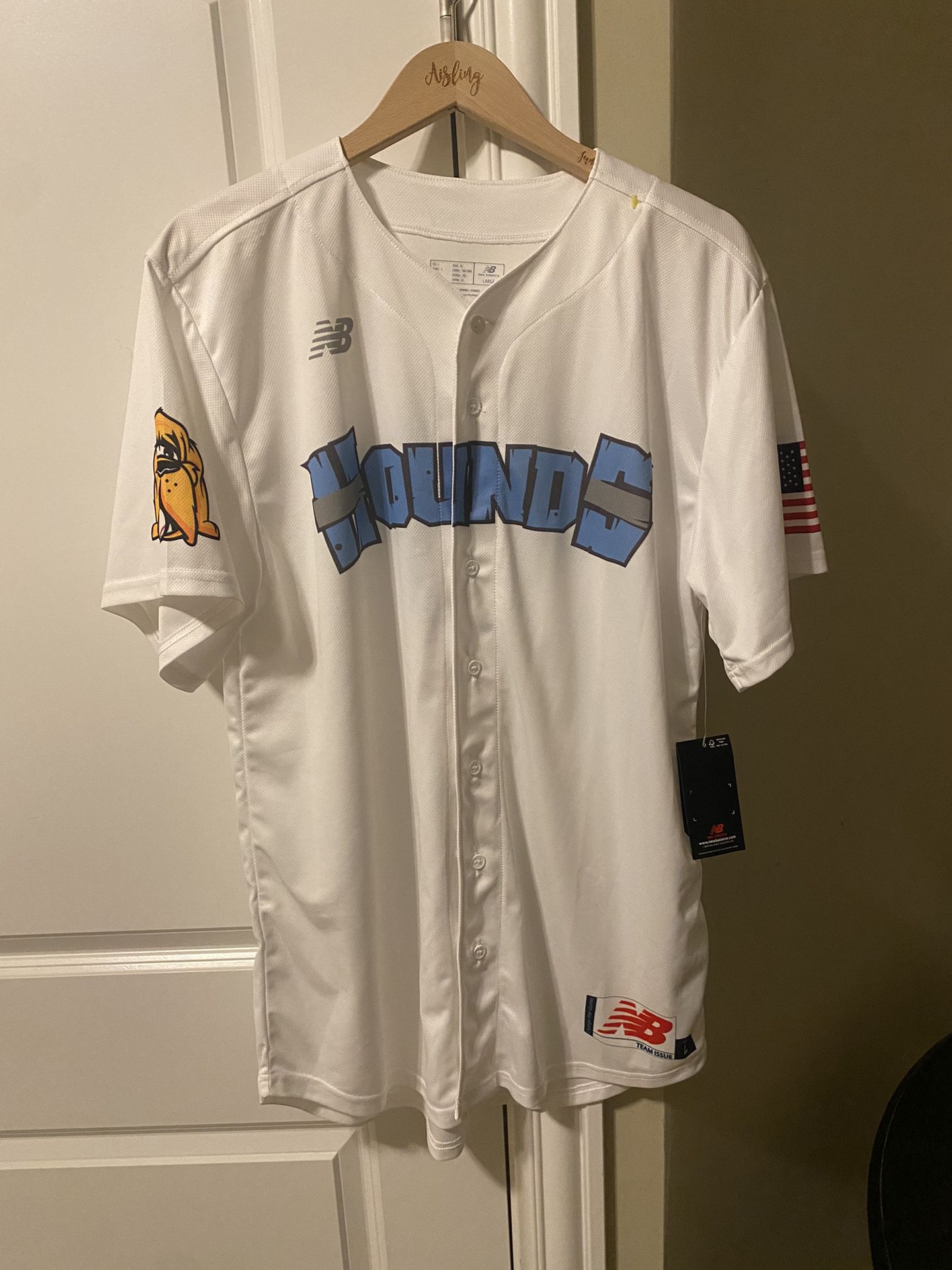 MILB Midland Rock Hounds Professional Jersey Size Large Oakland As New NWT L