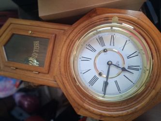 2 vintage mini grandfather clocks