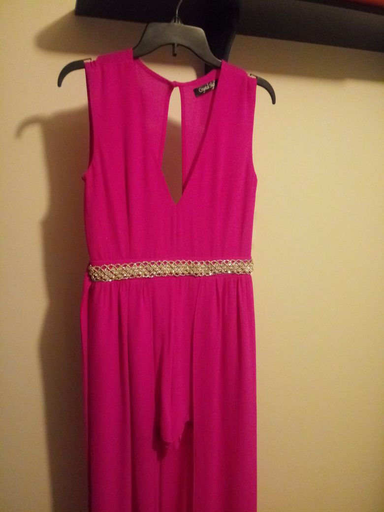 Pink formal dress