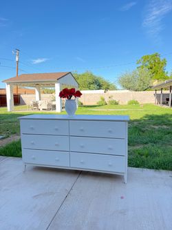 White dresser