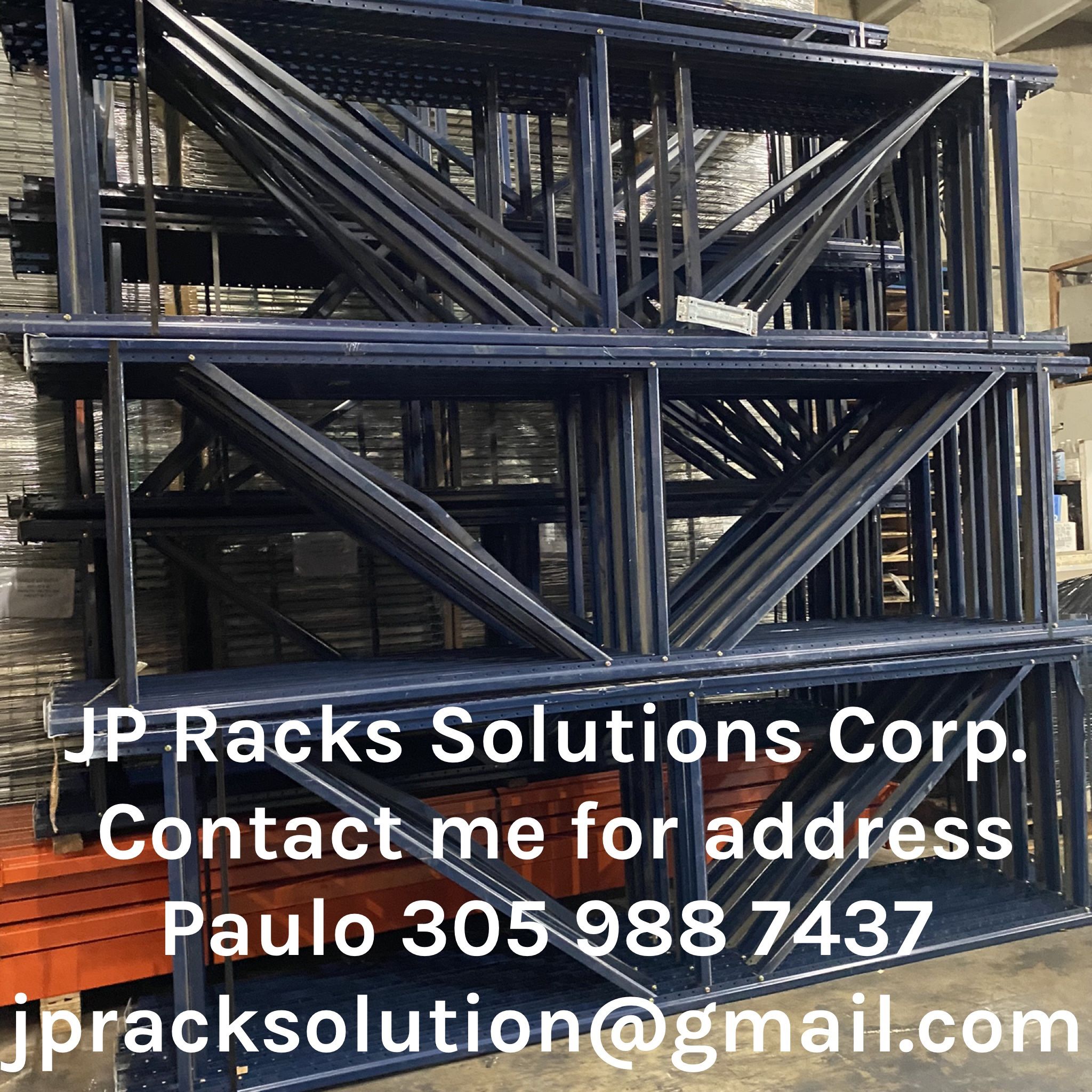 Pallet Racks Upright Beams Wire Decks Warehouse