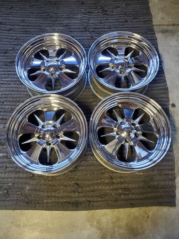 Budnik 18 inch chevy car wheels for Sale in Vacaville, CA - OfferUp