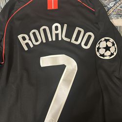 Retro Ronaldo Man United Jersey