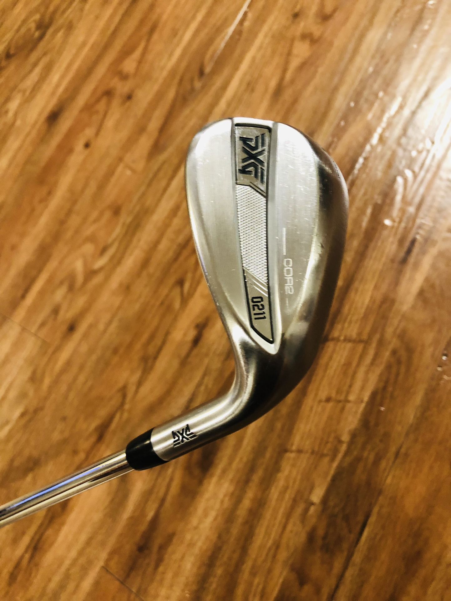 PXG 0211 Cor2 Lob L Wedge with Elevate Steel Shaft