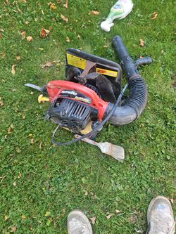 Backpack leaf blower