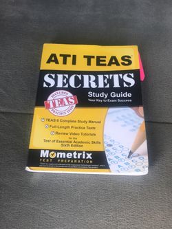 Teas secrets for pre nursing students