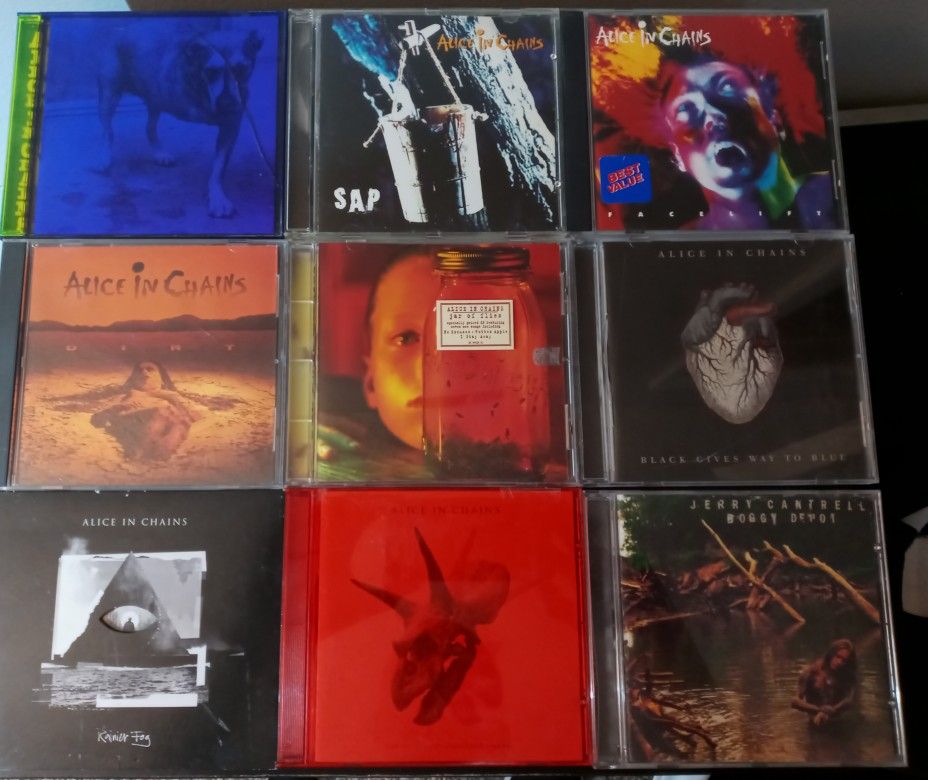 Alice In Chains cd Collection