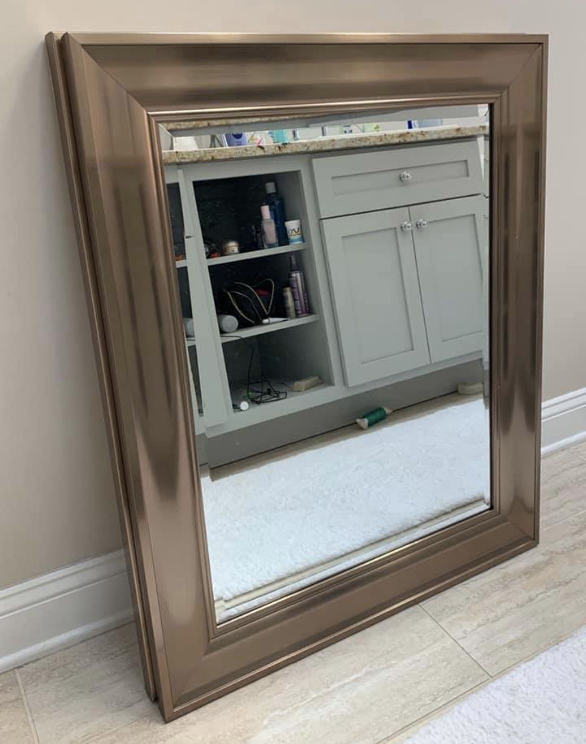 Bronze / Champagne Decorative Mirrors (Two)